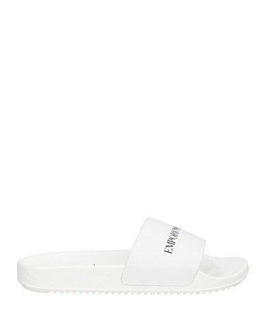 EMPORIO ARMANI Sandali Bianco Pelle