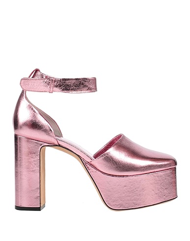 BY FAR Court Pink Leather