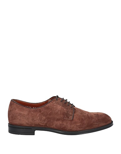 DOUCAL'S Laced shoes Chocolate brown Leather
