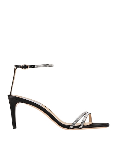 SEBASTIAN Milano Sandals NERO Textile fibres