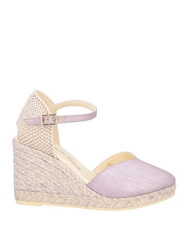 ESPADRILLES Espadrilles Lilac Textile fibres