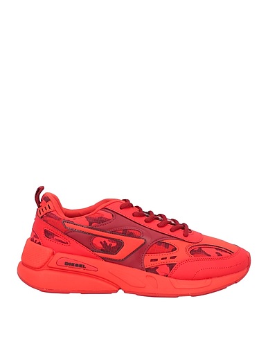 DIESEL Sneakers Red Cotton