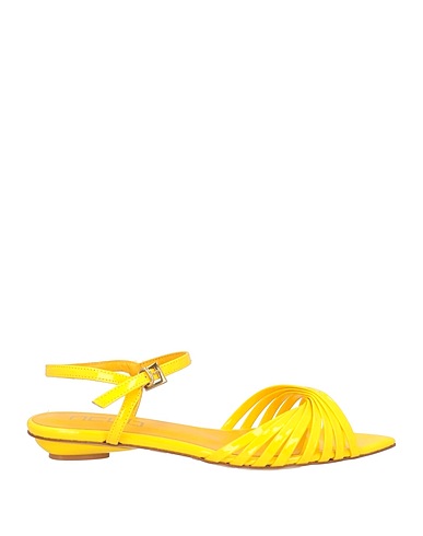 NCUB Sandals Yellow Textile fibers