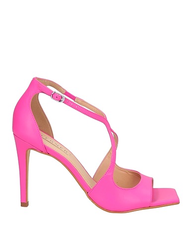 WERNER Sandals Fuchsia Leather