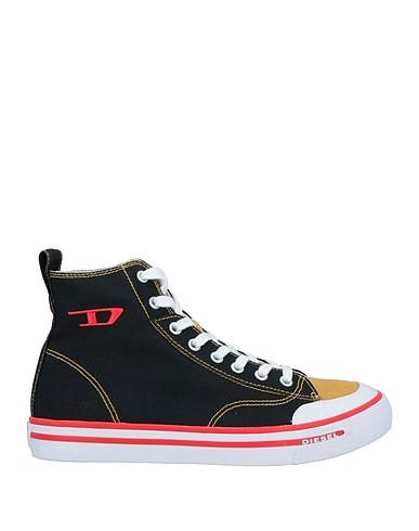 DIESEL Sneakers Black Textile fibres