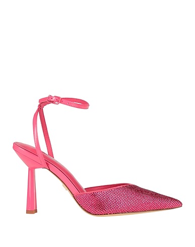 LOLA CRUZ Pumps Fuchsia Leder