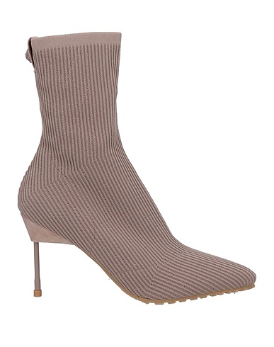 KURT GEIGER Ankle boot Light brown Textile fibres, Leather
