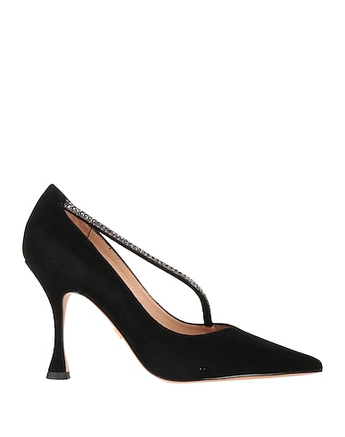 LOLA CRUZ Pumps Schwarz Leder