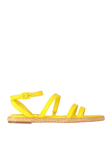 PALOMA BARCELÓ Espadrilles Yellow Leather