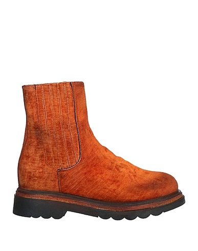 ZOE Ankle boot Rust Textile fibres