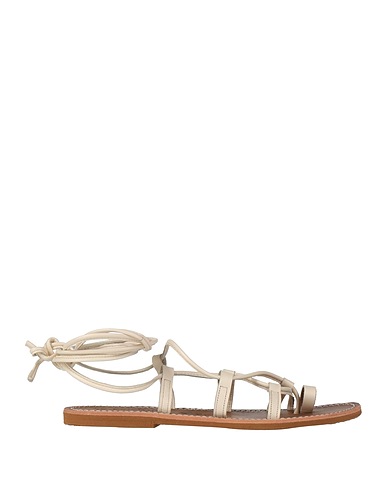 LE SALENTINE Infradito Off white Pelle di vitello