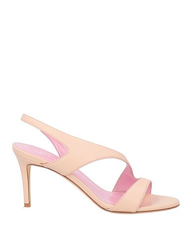 LELLA BALDI Sandals Light pink Leather