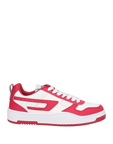 DIESEL Sneakers Red Cowhide