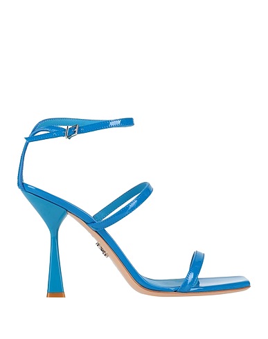 SERGIO LEVANTESI Sandals Azure Leather