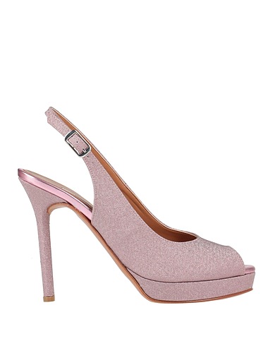 L'AMOUR by ALBANO Sandals Antique rose Textile fibres