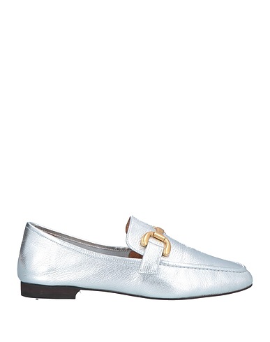 BIBI LOU Loafers Silver Leather