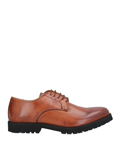 ROBERTO BOTTICELLI Laced shoes Tan Leather