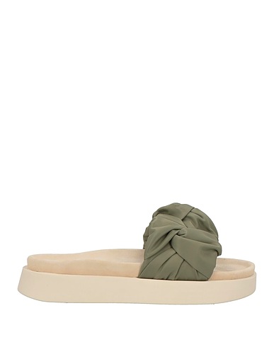 INUIKII Sandals Military green 100% Polyamide