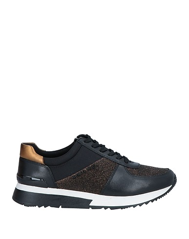 MICHAEL MICHAEL KORS Sneakers Black Textile fibres, Leather, Polyurethane