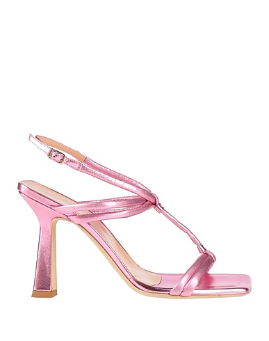 SERGIO CIMADAMORE Sandals Pink Leather