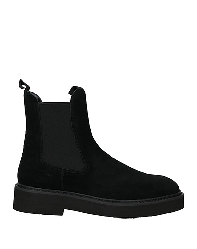 STEVE MADDEN Μποτάκι Μαύρο Δέρμα