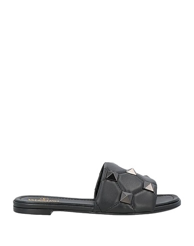 VALENTINO GARAVANI Sandals Black Leather