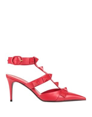 VALENTINO GARAVANI パンプス レッド レディース