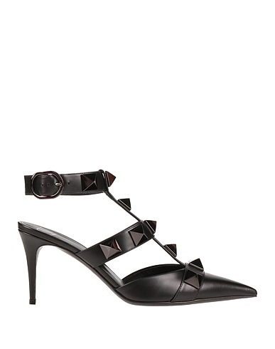 VALENTINO GARAVANI Court Black Leather