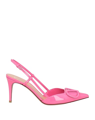 VALENTINO GARAVANI Court Fuchsia Leather