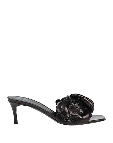 VALENTINO GARAVANI Sandals Black Leather