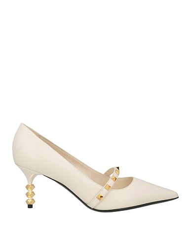 VALENTINO GARAVANI Court Cream Leather