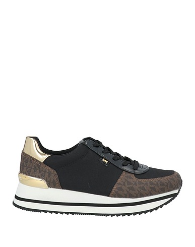 MICHAEL MICHAEL KORS Sneakers Dark brown Textile fibres