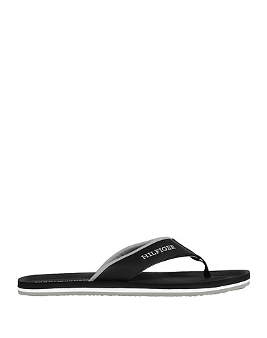 TOMMY HILFIGER Infradito Nero 59% Poliuretano, 41% Poliestere