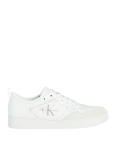 CALVIN KLEIN JEANS Sneakers White Leather
