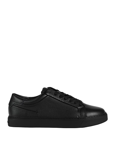 CALVIN KLEIN Sneakers Black Leather