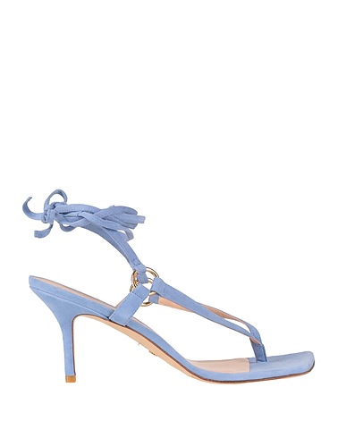 STUART WEITZMAN Flip flops Sky blue Leather