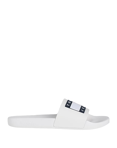 TOMMY HILFIGER Sandals Off white Textile fibres