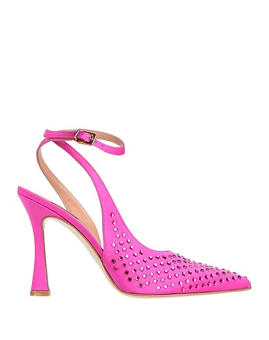PINKO Court Magenta Textile fibres