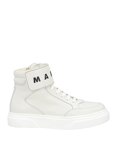 MARNI Sneakers Hellgrau Leder