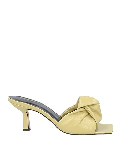 BY FAR Sandals Mustard Leather