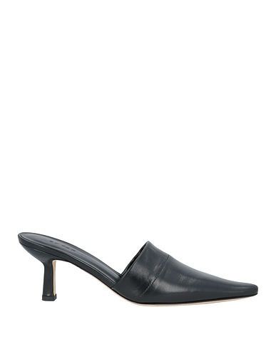 BY FAR Mules and clogs Black Leather