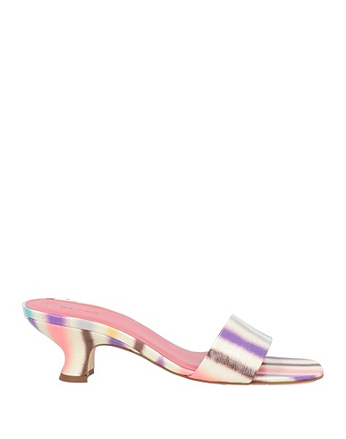 BY FAR Sandals Ivory Leather