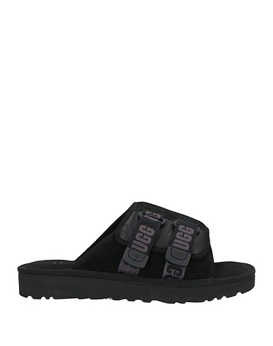 UGG Sandals Black Leather