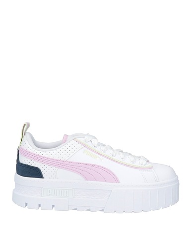 PUMA Sneakers Bianco Fibre tessili, Pelle