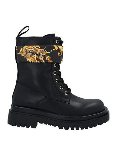 VERSACE JEANS COUTURE Ankle boot Black Other Fibres