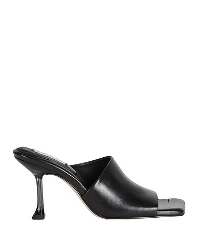 MIISTA Sandals Black 100% Calfskin