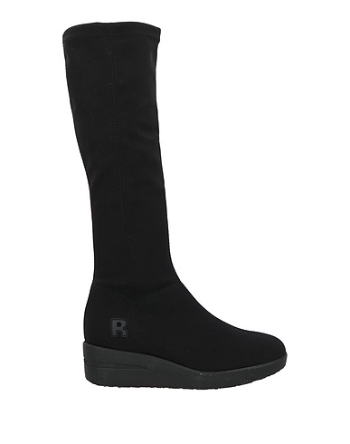 RUCOLINE Boots Black Textile fibers
