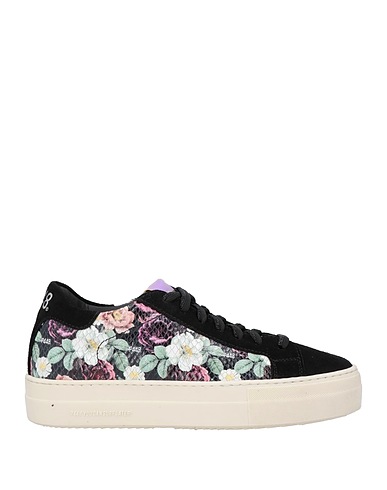 P448 Sneakers Noir Cuir