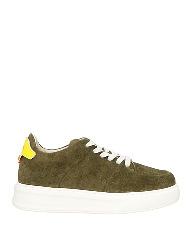 BARRACUDA Sneakers Verde militare Pelle