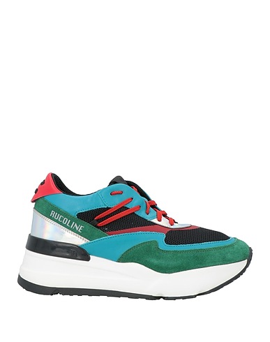RUCOLINE Sneakers Black Textile fibres, Leather